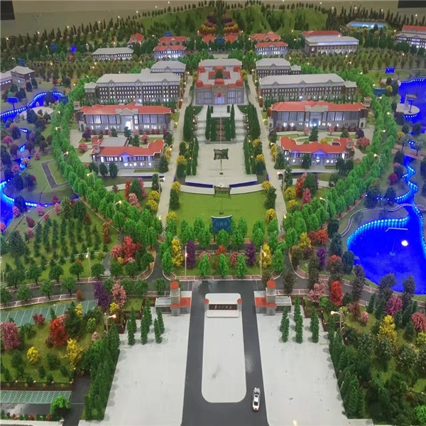 甘肃省公安厅301工程警察学校康县规划模型