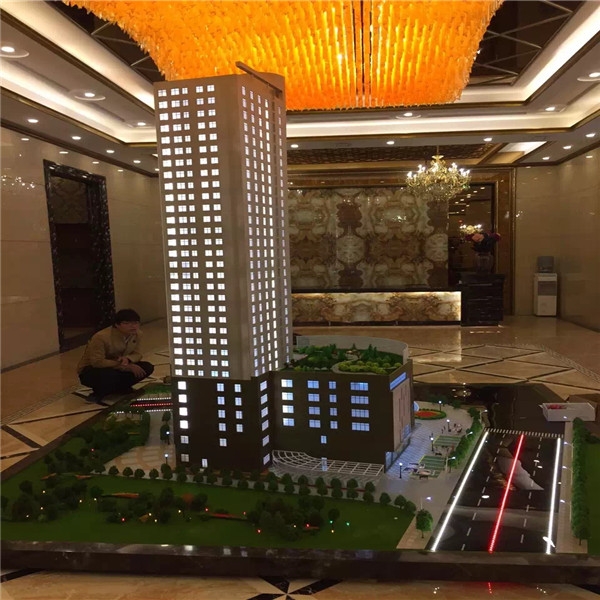 西北更大比例康县楼盘模型展示