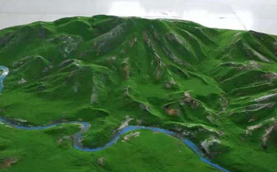 现代康县康县沙盘模型的优势 现代康县康县沙盘模型的优势