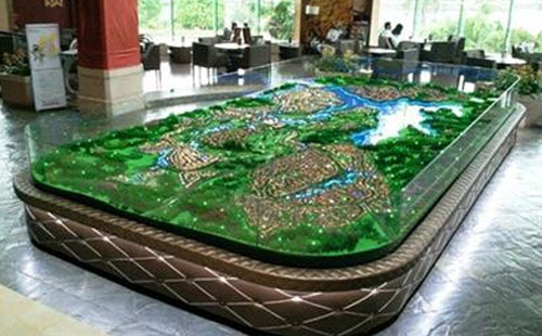 制作康县康县沙盘模型需要注意细节